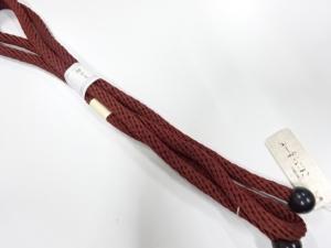 大特価品　上質　未使用品　こむさでもーど　正絹　手組帯締め